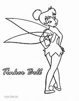 Coloring Pages Disney Tinkerbell Fairies Fairy Vidia Periwinkle Fawn Printable Hollow Pixie Silvermist Getcolorings Getdrawings Colorings Impressive sketch template