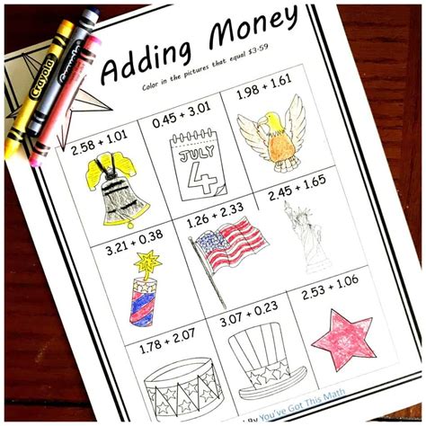 money theme coloring pages
