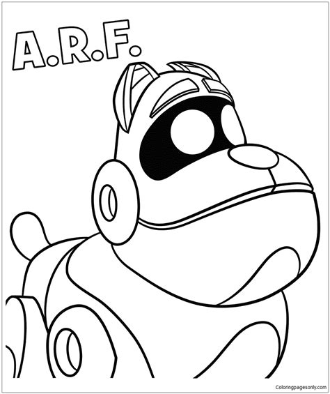 puppy dog pals coloring page  printable coloring pages