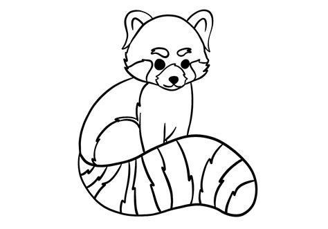 draw  red panda design school