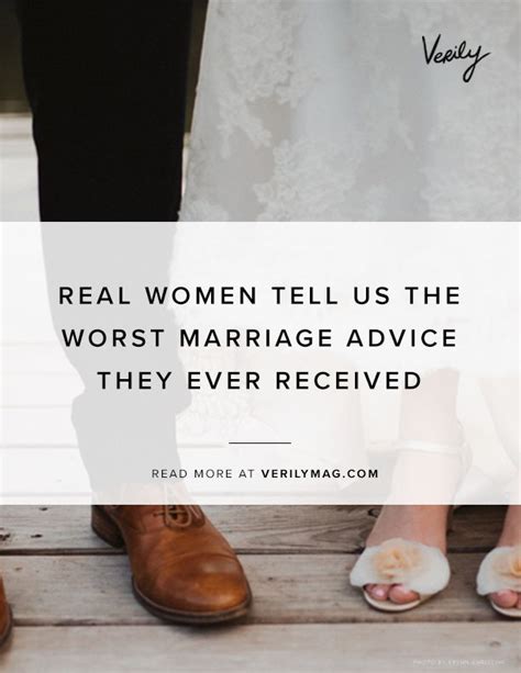 Real Women Tell Us The Worst Marriage Advice They Ever Received Bad