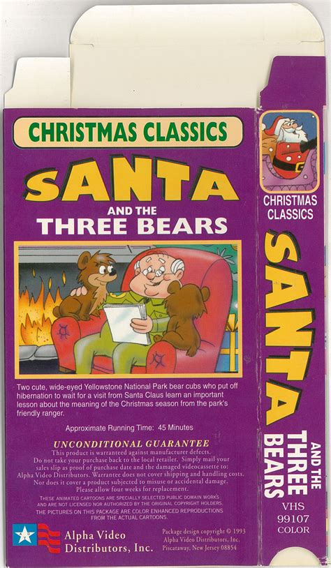 The Vcr From Heck Santa And The Three Bears Goodtimes Home Video