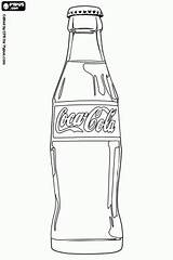 Coke Template Malen Flasche Flaschen Colorir Cocacola Gatorade Refrigerante Botellas Kunstunterricht Gaseosa Dibujo sketch template