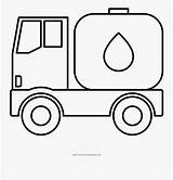 Tank Truck Water Coloring Drawing Clipartkey sketch template