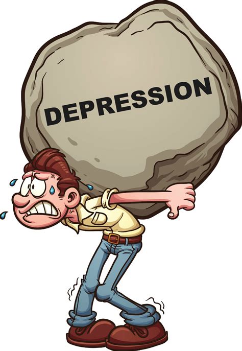 depression clipart cartoon depression cartoon transparent