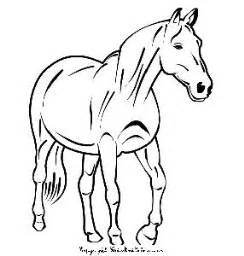 horse coloring page clipart  clipart  clipart