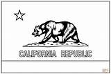 California Flag State Coloring Drawing Pages Line Bear Drawings Printable Flags Grizzly High Republic Color Pdf Getdrawings Paintingvalley Choose Board sketch template