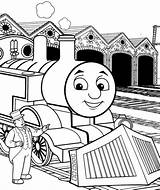 Coloring Pages Thomas Tank Engine Colouring Train Printable Sheets Comments Christmas Friends Color Coloringhome Cartoon sketch template