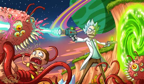 View Wallpaper Hd Pc Rick And Morty Background