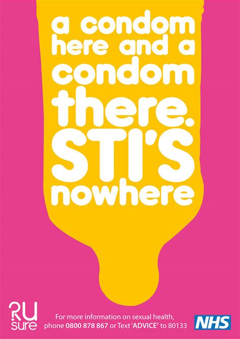 nhs s t i awareness advertising campaign on behance