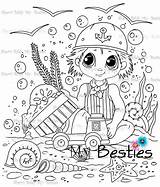 Coloring Bestie Summer Baldy Sherri Img6 Instant Doll Fun Ever Mybestiesshop sketch template