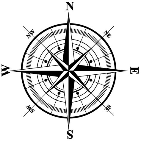 North Compass Rose Royalty Free Compass Png Download 800 800 Free