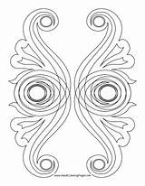 Adult Adultcoloringpages Filigrees sketch template