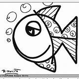 Romero Britto Coloring Pages Getdrawings Getcolorings Desenhos sketch template