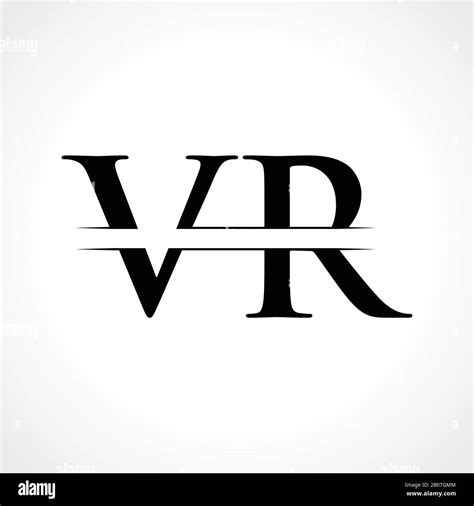 vr logo  res stock photography  images alamy