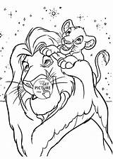 Lion Coloring King Disney Pages Kids Printable Printables Print Drawing Wuppsy Sheets Cartoon Cougar Color Pride Boys Step Books Lions sketch template