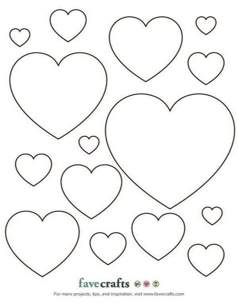 printable hearts  color   heart printable heart
