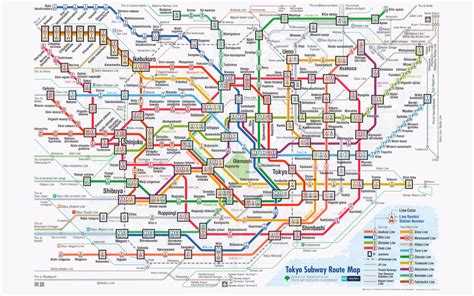 wallpapers tokyo metro map japan  scheme tokyo subway