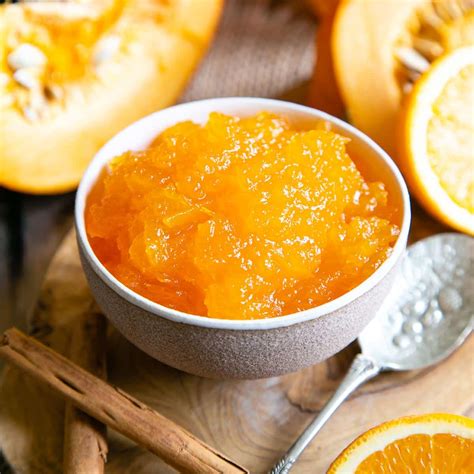 easy pumpkin jam  orange cinnamon fuss  flavours
