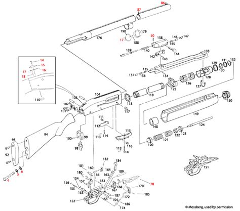 mossberg  parts diagram ronelrubaina