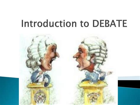 introduction  debate powerpoint