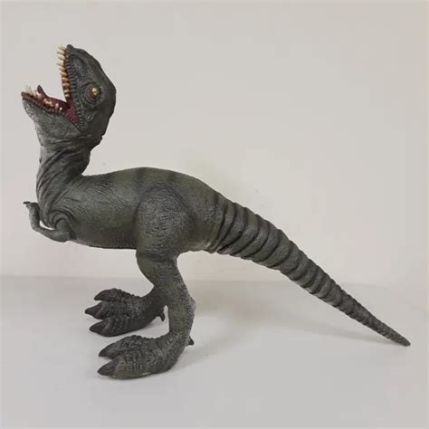 vintage jurassic world large latex  rex dinosaur toy figure universal