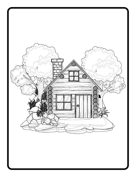 tree house coloring pages    verbnow