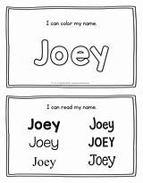 Joey Handwriting sketch template