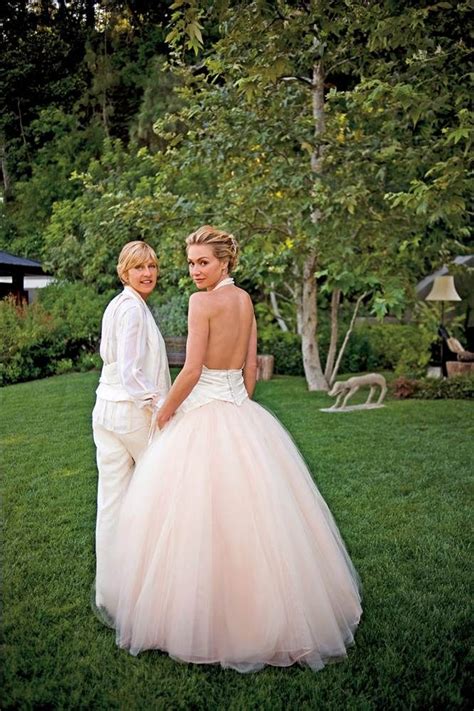 best dressed celebrity brides celebrity wedding dresses celebrity weddings lesbian wedding