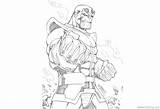 Thanos Lineart Hulkbuster sketch template