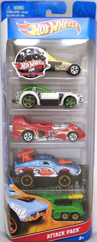 Attack Pack 5 Pack 2011 Hot Wheels Wiki