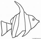 Fish Coloring Pages Angel Colour Color Kids Clipart Print Simple Children Connect Dots Cliparts Printable Pole Fishing Outlines Bigactivities Tags sketch template