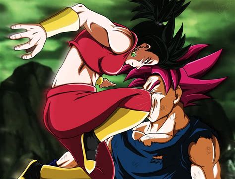 Kefla Vs Goku By Secrethet Anime Dragon Ball Super