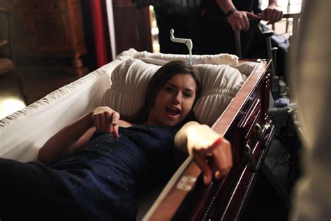 Goofing Off Behind The Scenes On The Vampire Diaries Photos – Tv Insider