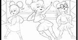 Coloring Pages Grease Chipettes Getcolorings Getdrawings Printable sketch template