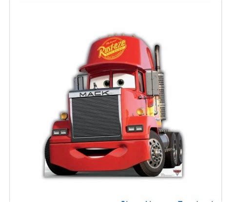 mack disneypixar cars  cardboard cutout  ship etsy