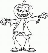 Halloween Spooky Pumpkins sketch template