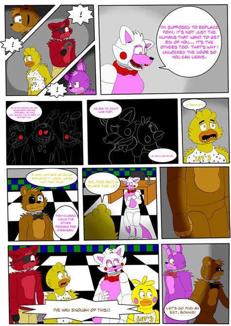 fnaf odd one out ch 2 page 7 by aggablaze on deviantart