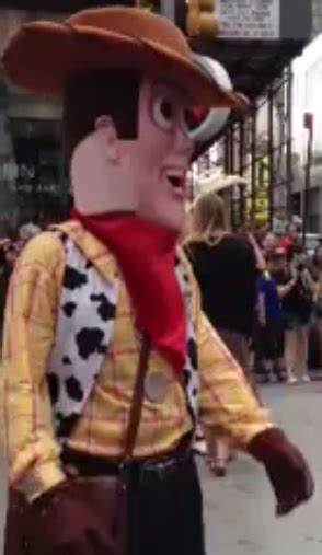 Costumed Woody Arrested In Times Square On Sex Charges Observer
