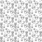 Monkey Coloring Printable Meinlilapark Year Chinese Paper Cute Faces Digital sketch template