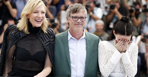 Tight Squeeze Cate Blanchett And Rooney Maras Surprising Director Butt Grab