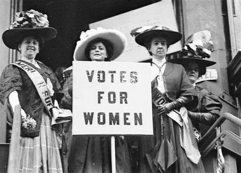 the path to women s suffrage promote the vote