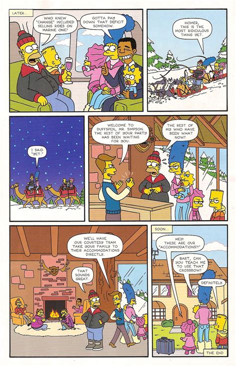 Read Online The Simpsons Winter Wingding Comic Issue 5