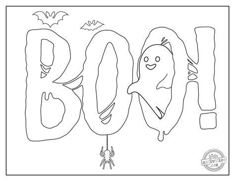 printable boo coloring pages news tempus