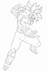 Bardock Deviantart Ball Dragon Super Coloring Ssj4 Drawing Pages Dbz sketch template