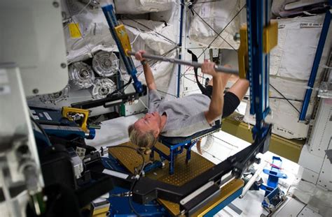 why do astronauts have to work out on the international