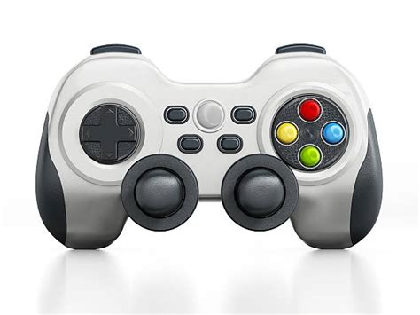 game controller gamepad front view video game stock  pictures royalty  images