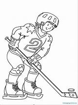 Hockey Coloring Ice Pages Getcolorings Color Rangers Print Kids sketch template