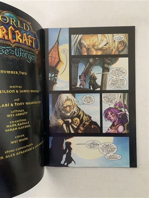 World Of Warcraft Curse Of The Worgen 2 Comic Books Modern Age