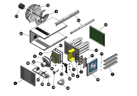 modine heater parts diagram wiring diagram pictures